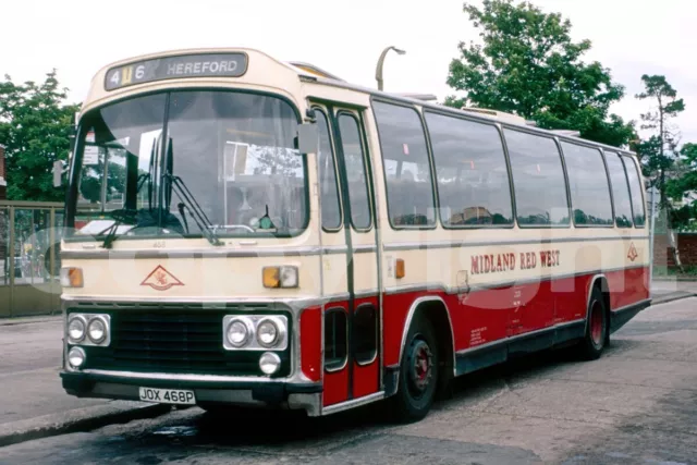 Bus Photo - Midland Red West 468 JOX468P Leyland Leopard Plaxton