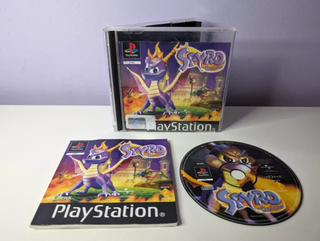Spyro the Dragon - Sony Playstation PS1 - Complete - PAL