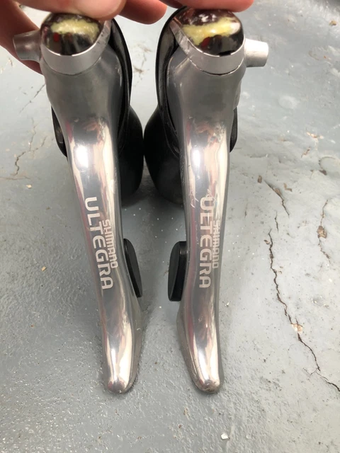 Shimano Ultegra ST-6510, 9 X 2/3 Speed Flight Deck, STI Shifters Pair.