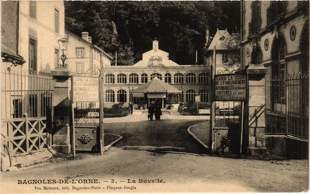 CPA BAGNOLES-de-l'ORNE - La Buvette (435539)