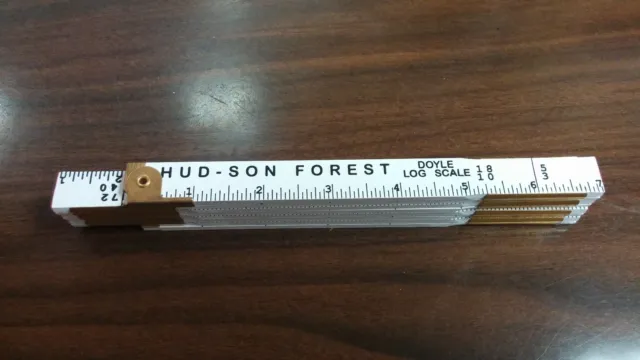 Hud-Son Doyle Log Rule Ruler Log Scale farm  portable sawmill chainsaw #DLR