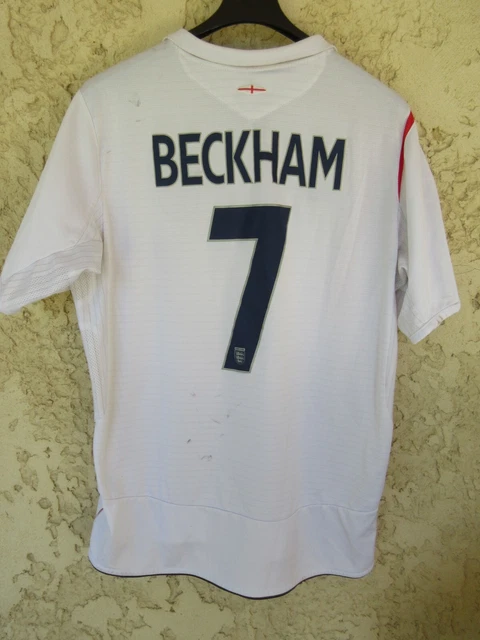 Maillot Vintage Angleterre EURO 1988 - Umbro - Taille S (34/36) - Made In England