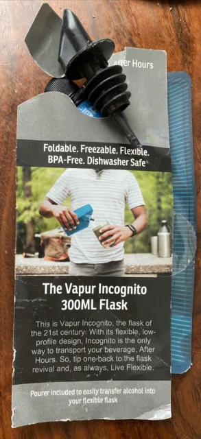 Vapur Incognito Flexible Water Flexible Bottle Durable Flask Anti-Bottle 300ml