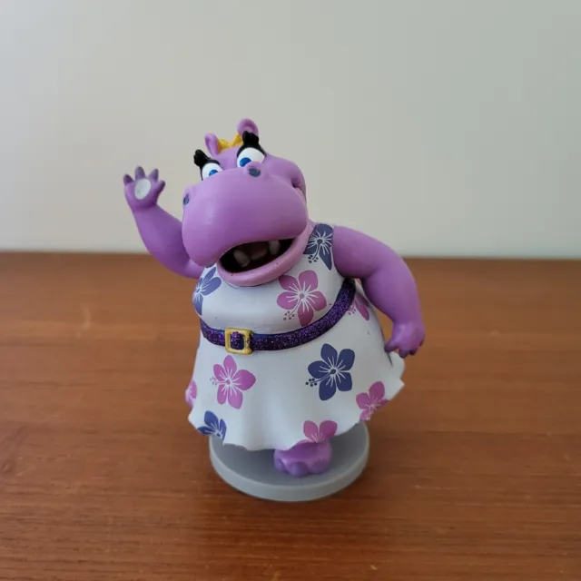 Disney Minnie Happy Helper Hilda Hippo Figure Cake Topper Toy
