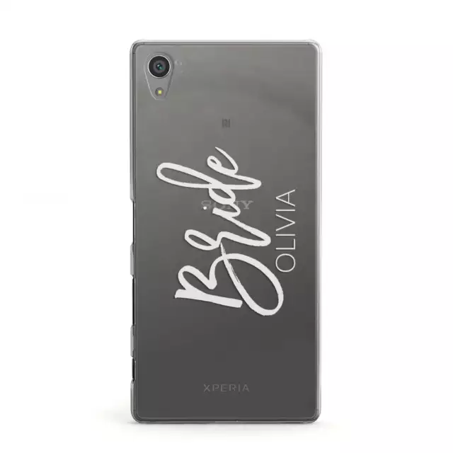 Personalised Bride Sony Case for Sony Phones