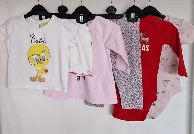 Baby Girls Clothes Bundle Age 3-6 Mths.Used.Good condition.Mixed brands.