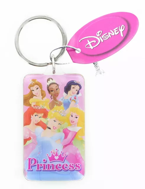 Disney Princesse Rectangulaire Lucite Porte-Clés