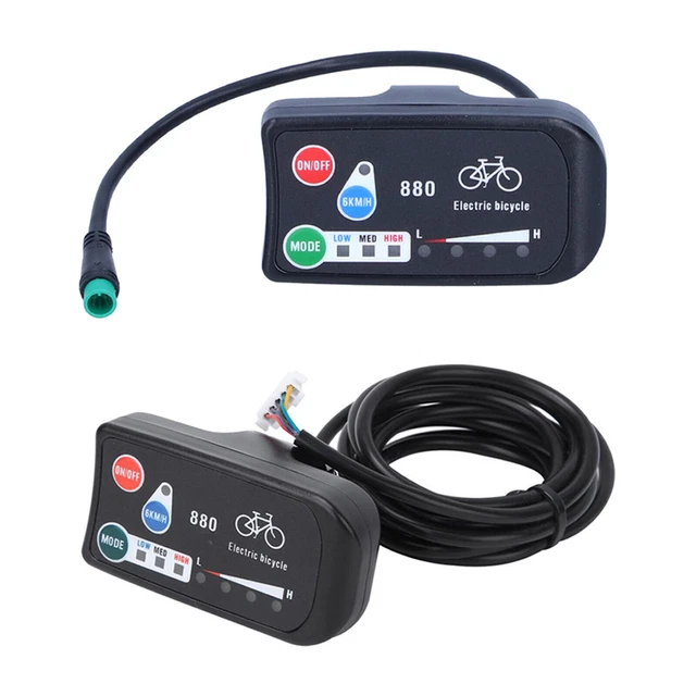 Computer Per Bicicletta S866 - Display LCD Per E-Bike E Scooter | 24V/36V/48V Con Impermeabilità IP65 - Foto 2