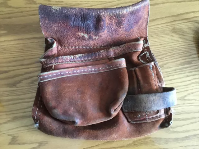 Used Leather Belt Tool/Craft Holder 12x11