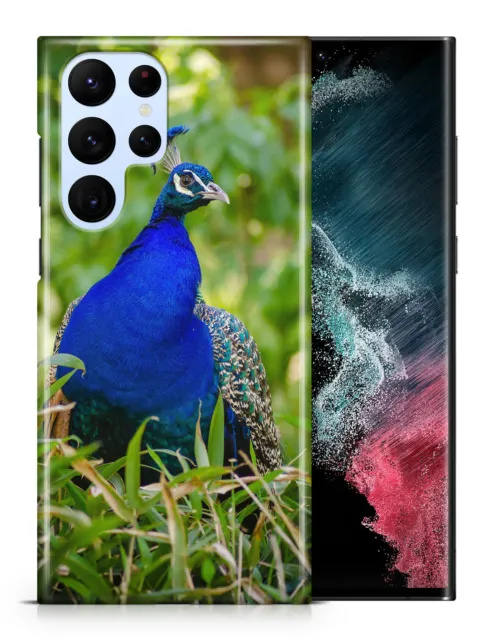 Case Cover For Samsung Galaxy|Beautiful Peacock Bird #12