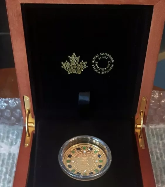 Kanada 2022 Canada 2 oz Gold The Imperial State Crown 250 Dollars Proof PP 2023