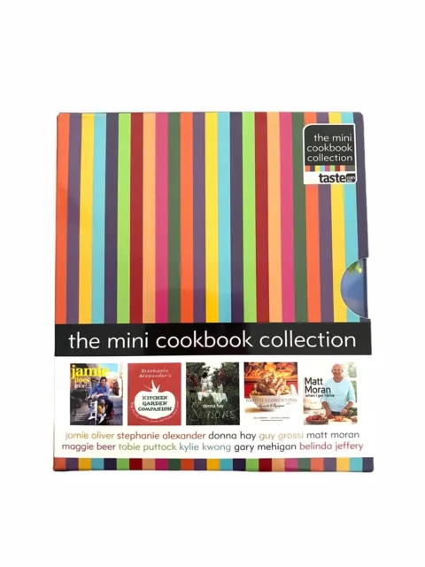 10 Mini Cookbook Collection - Maggie Beer Jamie Oliver Donna Hay Guy Grossi