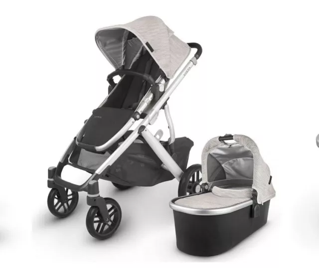 UppaBaby Vista Pushchair carrycot travel system. colour Cream, 2017 model