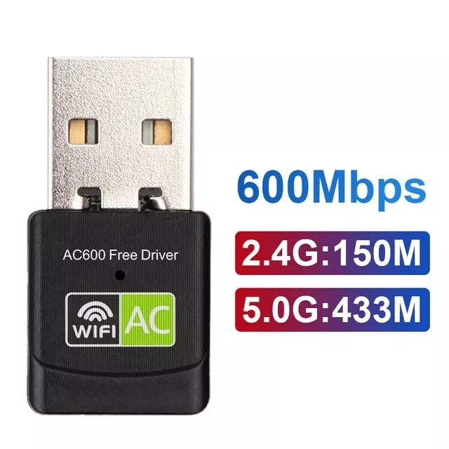 Adaptateur Cle Wifi Usb 3.0 Mini Dongle Réseau 5G 5Ghz 600MBPS 802.11n/G