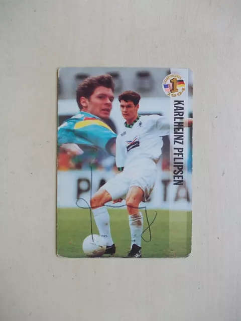 Karlheinz Pflipsen DFB,Borussia Mönchengladbach Panini Championcards 1994