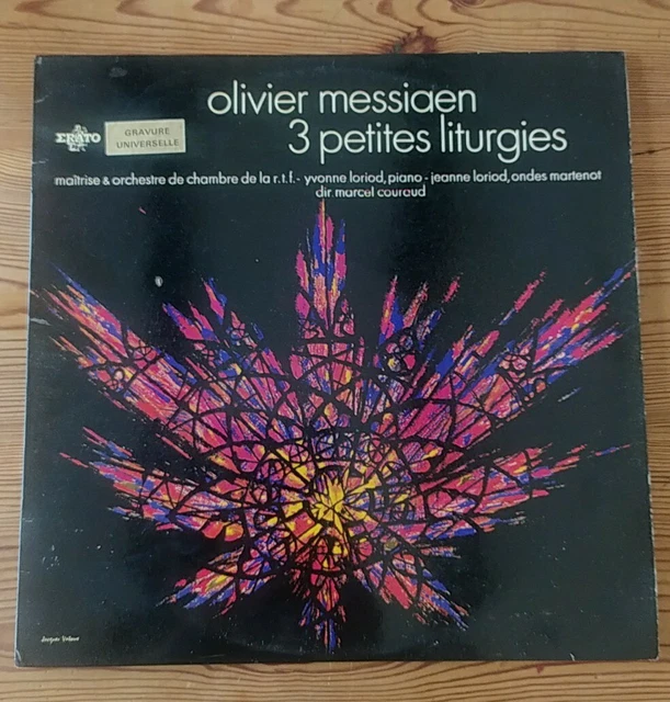 ERATO STU 70200 YVONNE LORIOD & JEANNE LORIOD Olivier MESSIAEN French