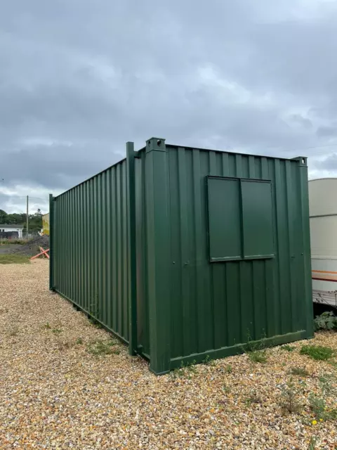 Anti Vandal Site Offices Canteens - Container Offices - 32ft x 10ft - 20ft x 8ft