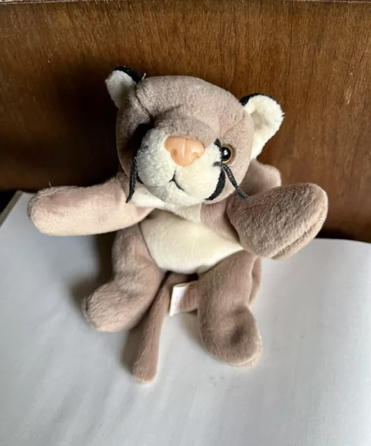 Canyon the Cougar Beanie Baby,1998