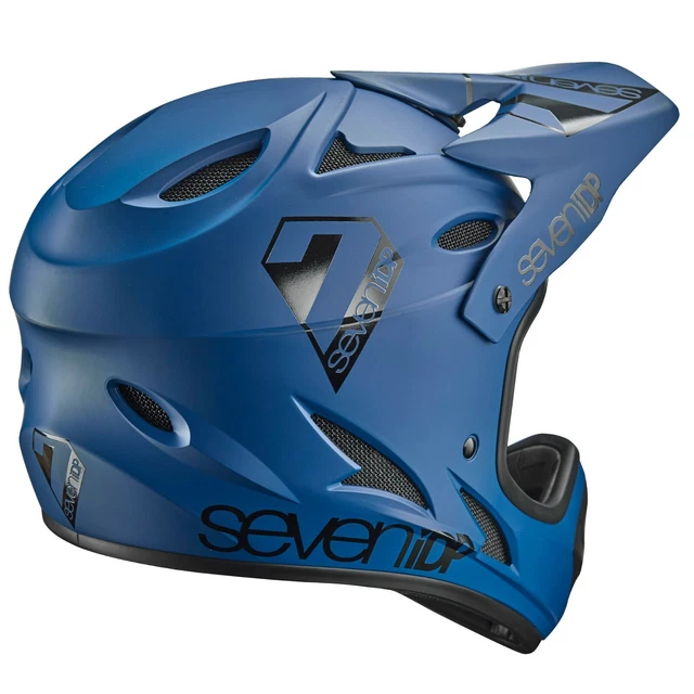 7Idp M1 Vollgesicht Mountainbike/Bmx/Enduro/Ebike Helm Blau Jugend Medium++Verkauf 4