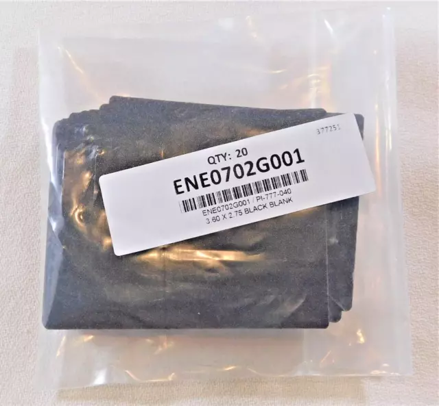 ENE0702G001 Gilbarco Encore E-Cim Trind Standard Black Blanking Graphic Panel.