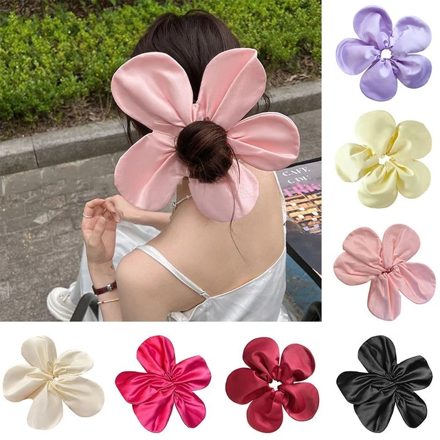 Accesorios tridimensionales para el cabello con flores diadema de tela nuevo círculo para el cabello niña