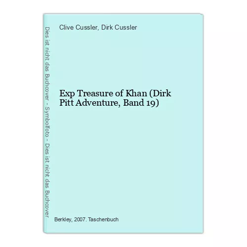 Exp Treasure of Khan (Dirk Pitt Adventure, Band 19) Cussler, Clive and Dirk Cuss