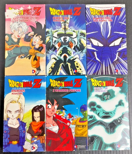 6 DRAGON BALL Z VHS Tapes Assorted Funimation Vintage Retro Lot Set £15 - Is Dragon Ball Z On Funimation Uk