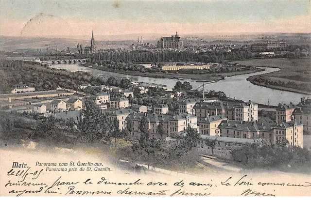 57 - METZ - SAN30737 - Panorama pris du St Quentin