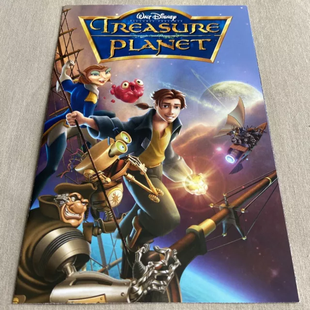 Treasure Planet (DVD, 2002) W Insert Walt Disney Animated Adventure Space Pirate 3