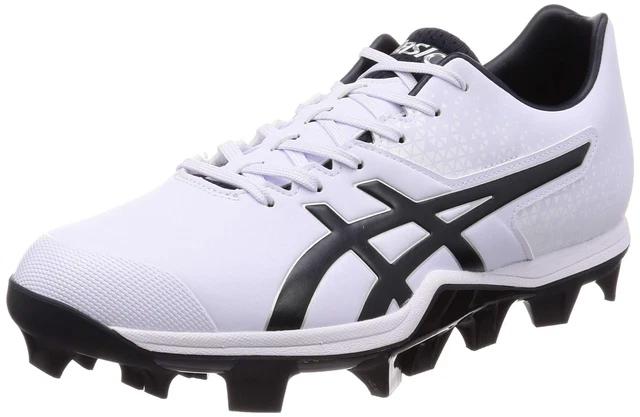 ASICS Baseball Stud Spike Shoes JAPAN SPEED 1121A015 White Navy US9(27.5cm)