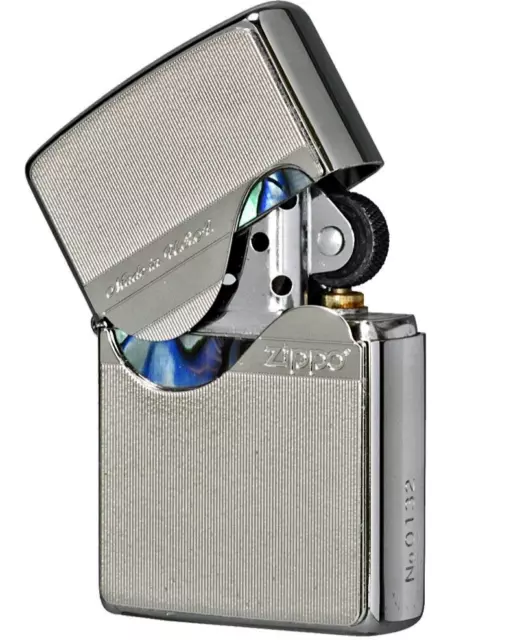 Zippo oil lighter Trick Shell Mirror Line Silver JP NEW