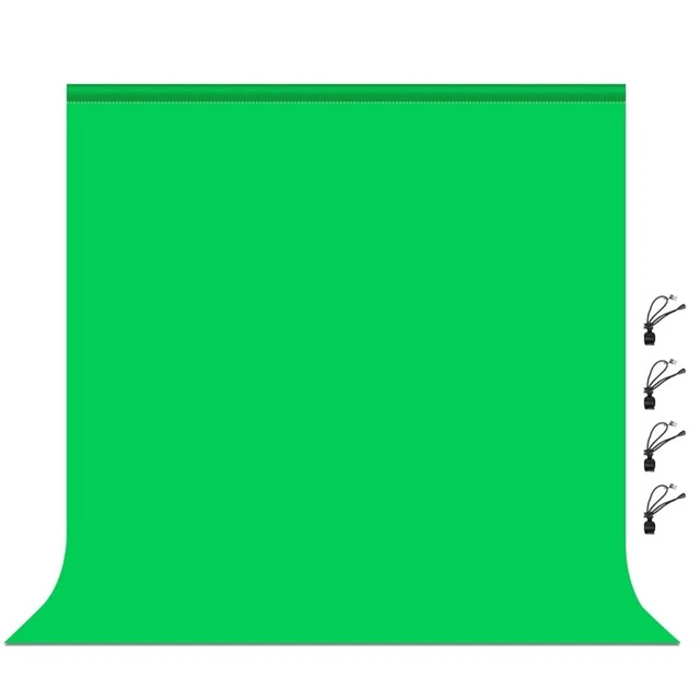 Sfondo fotografico sfondo mussola liscia schermo verde Chromakey taglia R2W2