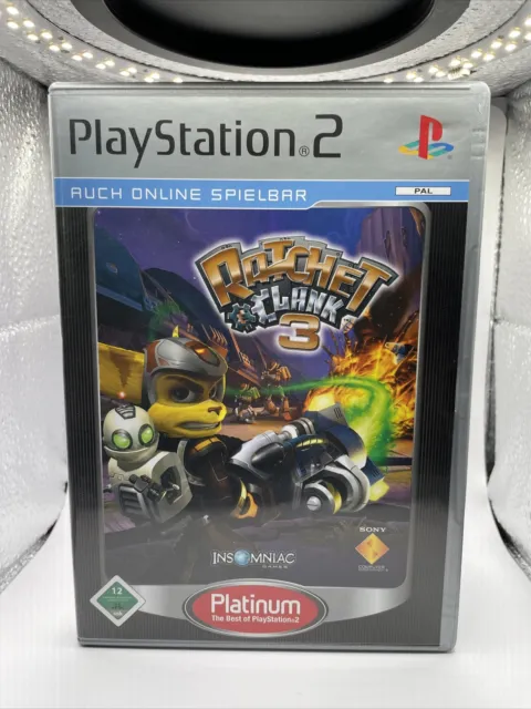 Ratchet & Clank 3 Platinum Edition für PS2 Sony Playstation 2 Ovp Komplett