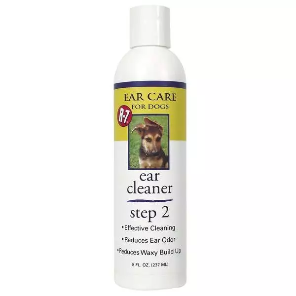 R7 Step 2 Pro Ear Cleaner For Dogs & Cats Gentle Pet Grooming Aid - Choose Size 3