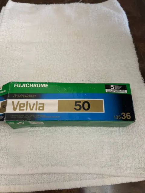 Fuji Velvia 50, 35mm. 36 Exp. Expired 4/15. Cold Stored. Price For 5 Rolls.