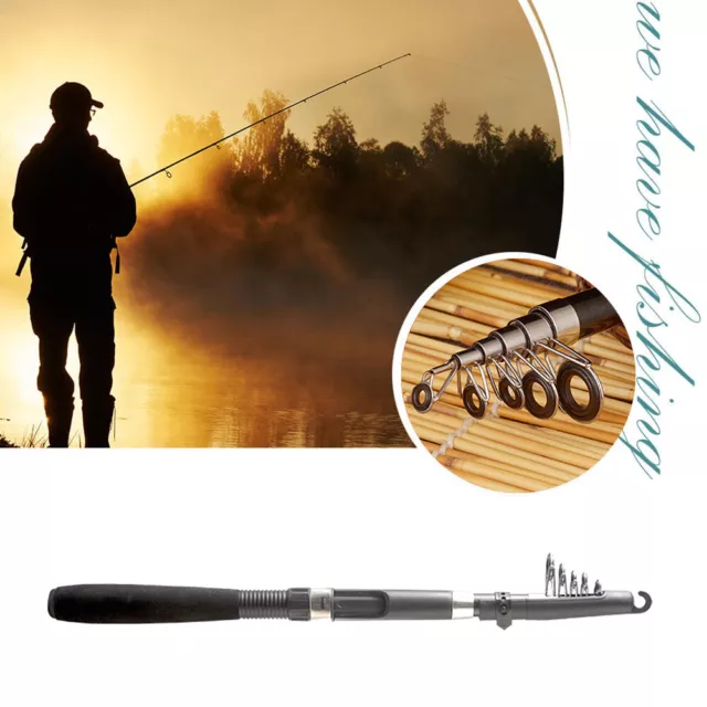 MY# Fiberglass Fishing Pole Accessories Telescopic Sea Pole for Ocean Lake Reser