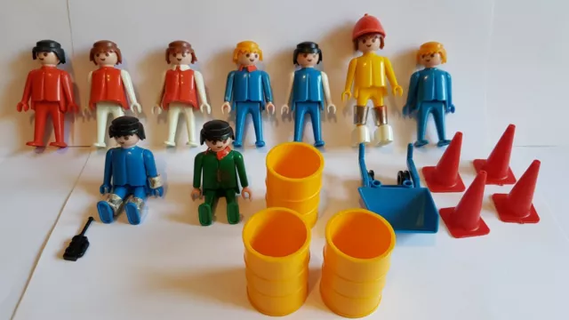 Lot de personnages et accessoires PLAYMOBIL 1974