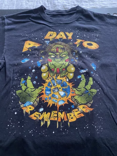 A Day To Remember T-Shirt L Pop Punk Mosh Hardcore Screamo