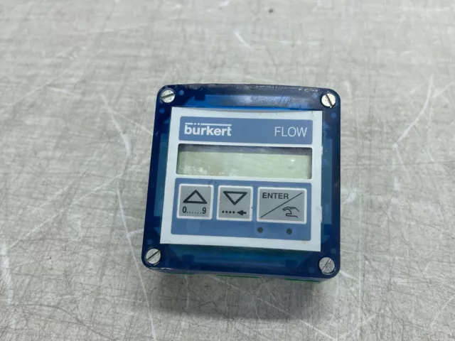 BURKERT 552725 Flow Transmitter 8025 Remote Batch Controller Panel Version