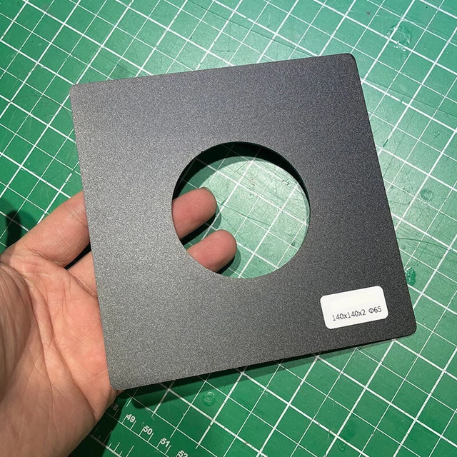 Tablero de lente de metal 140 mm Compur Prontor Copal #00 #0 #1 #2 #3 para jinete sinar