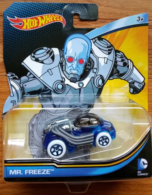 DC Comics Batman Mr. Freeze Hot Wheels (2015) Die-Cast Toy Car 