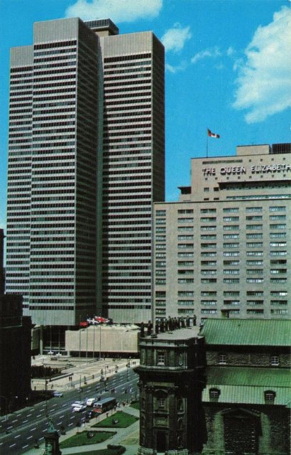 Postcard Place Ville-Marie Montreal Quebec Canada