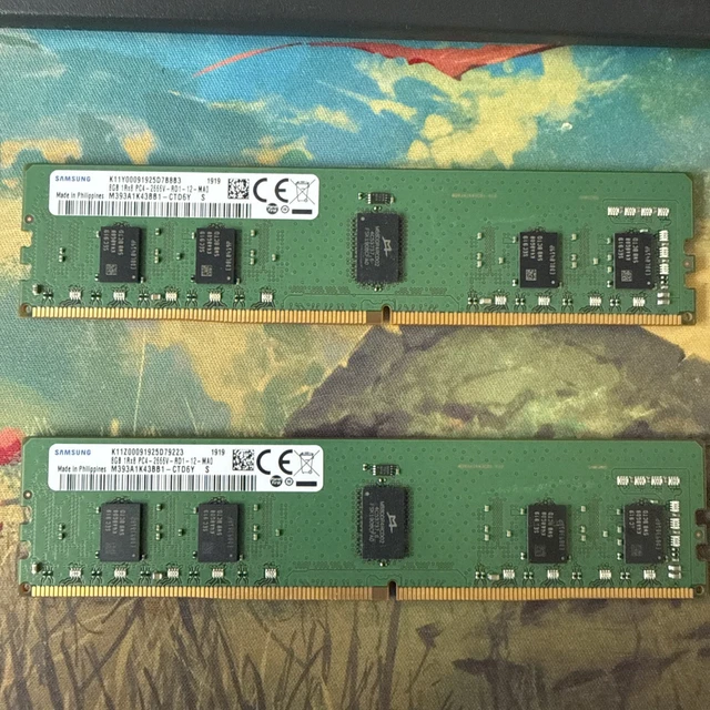 SAMSUNG 8GB 1RX8 PC4-2666V-RD1-12 ECC REG Server Memory