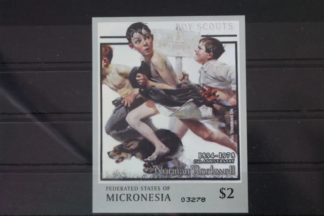Mikronesien Block 124 postfrisch Pfadfinder #WI353
