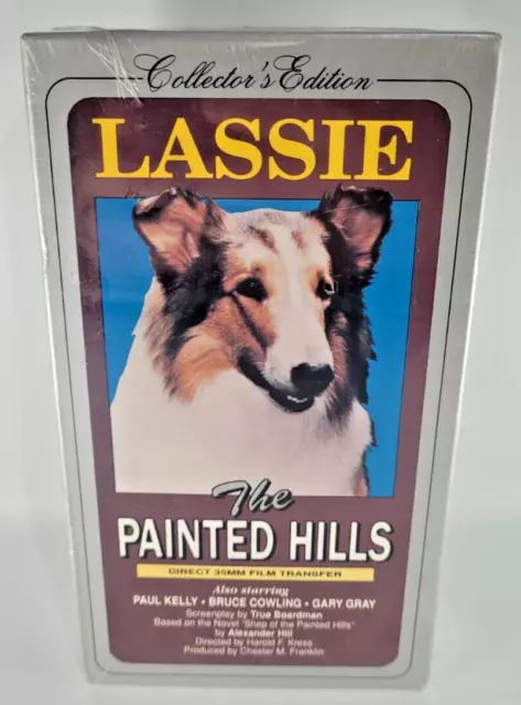 Lassie - The Painted Hills (VHS, 1997) Direct 35mm Transfer Ships Fast ✅ ⭐NEW⭐