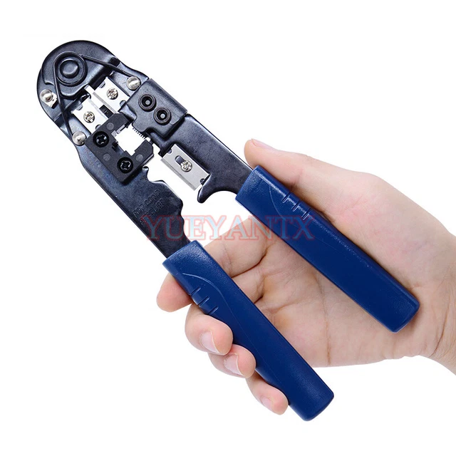 RJ45 CRIMPER TOOL Cat5e Cat6 Cable Crimping Tool Network Pliers 8P/6P