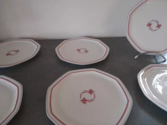 porcelaine Haviland Limoges Milady Candy-assiettes DESSERT / ENTREE  X6