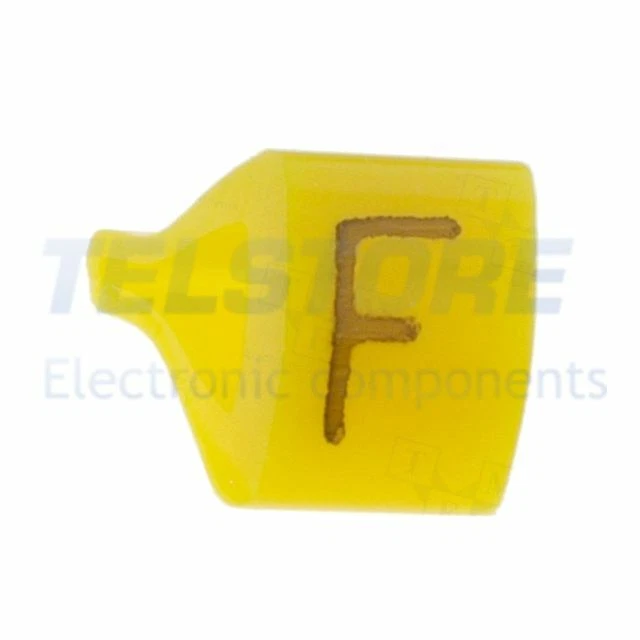 1Confezione  Segna cavi per cavi e fili 1,7÷3,5mm H 6mm A 6mm L 5mm  .