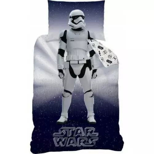 Parure Housse de Couette + Housse D'oreiller Star Wars en Coton