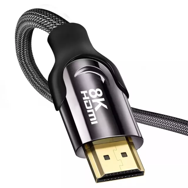 2m HDMI Kabel 2.1 Premium High-end 8K 4K 120HZ U-HD Ultra High-Speed eACR Full